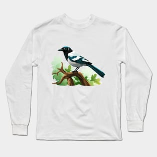 Magpie Long Sleeve T-Shirt